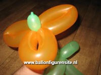 ballonvouwen bloem